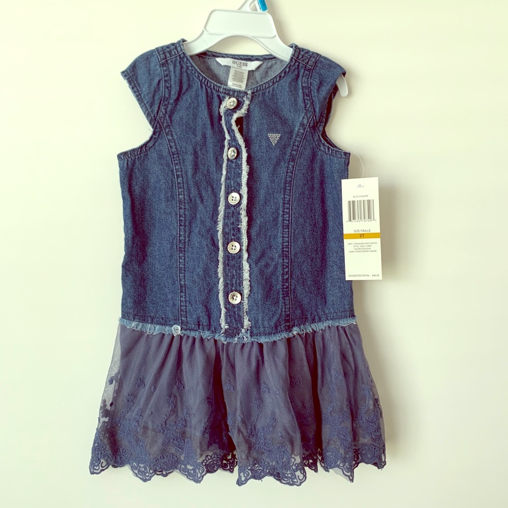 Guess denim kids dress